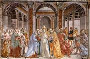 GHIRLANDAIO, Domenico Marriage of Mary china oil painting reproduction